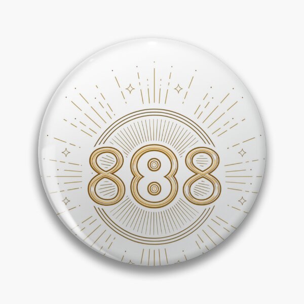 Item preview, Gold number 888  designed and sold by Lucky 777.