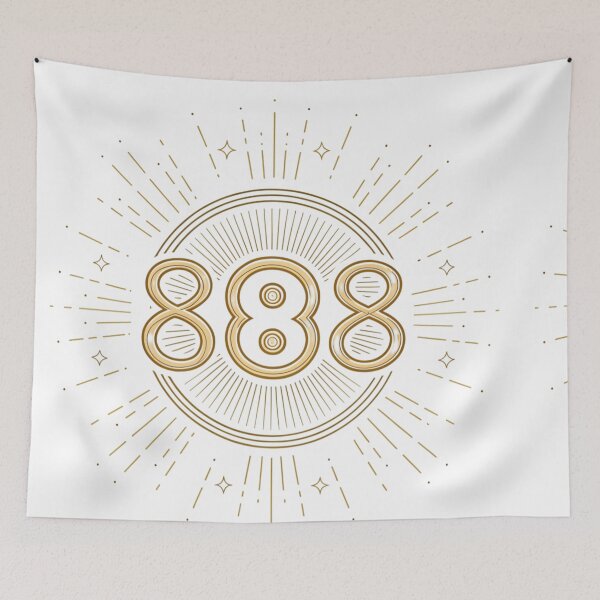 Item preview, Gold number 888  designed and sold by Lucky 777.