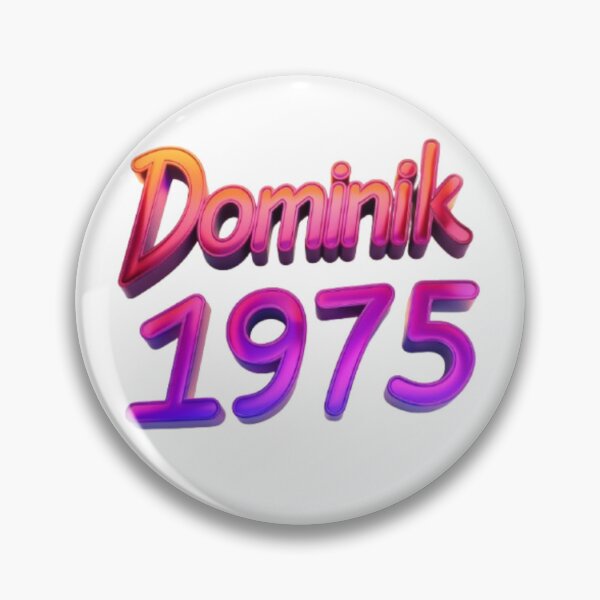 Item preview, Dominik 1975 – Neon Retro Edition designed and sold by AlexLineArt.