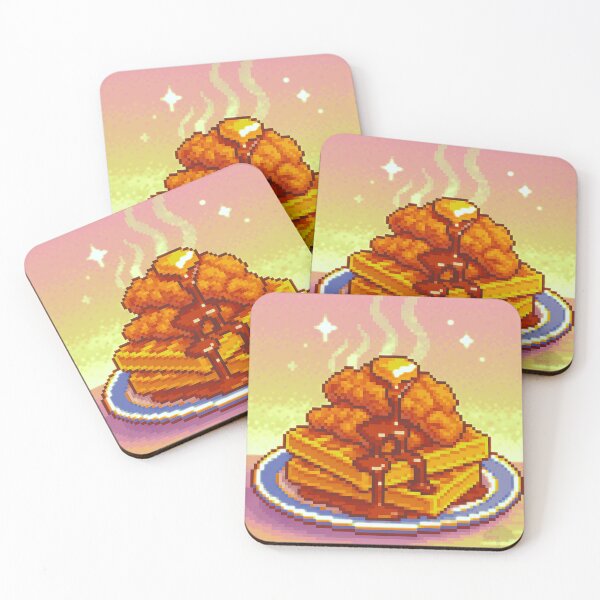 Item preview, Chicken and waffles  designed and sold by ShadyBanksArt.
