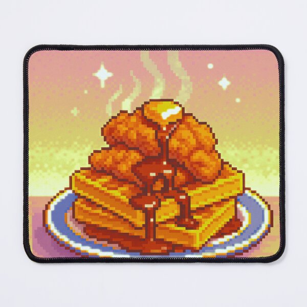 Item preview, Chicken and waffles  designed and sold by ShadyBanksArt.
