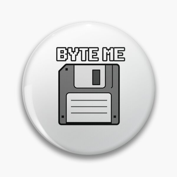 Artikelvorschau, Byte Me – Retro Tech Sass entworfen und verkauft von Artpicto.