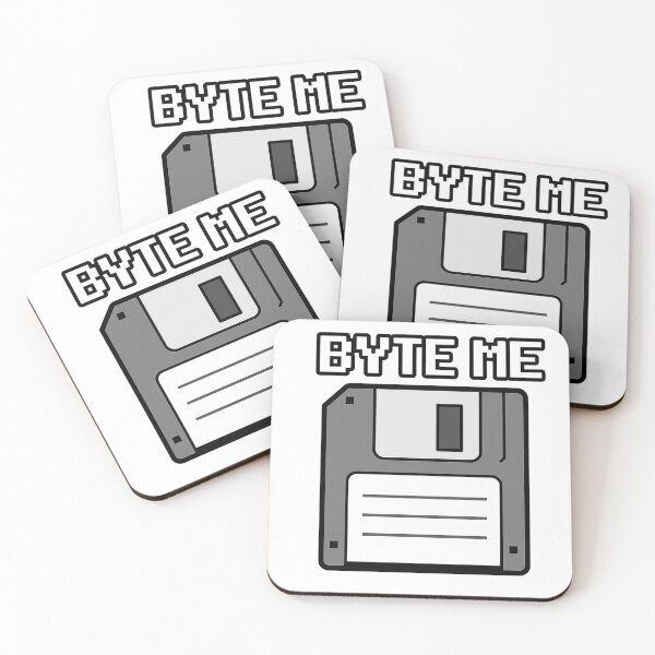 Artikelvorschau, Byte Me – Retro Tech Sass entworfen und verkauft von Artpicto.