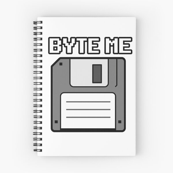 Item preview, Byte Me – Retro Tech Sass  designed and sold by Artpicto.