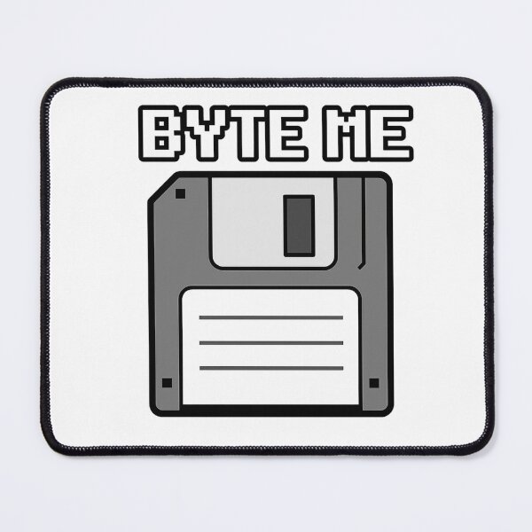 Item preview, Byte Me – Retro Tech Sass designed and sold by Artpicto.