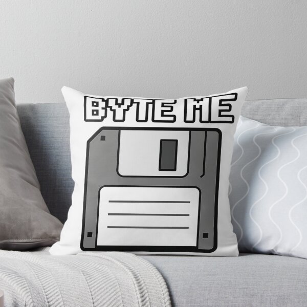 Artikelvorschau, Byte Me – Retro Tech Sass entworfen und verkauft von Artpicto.