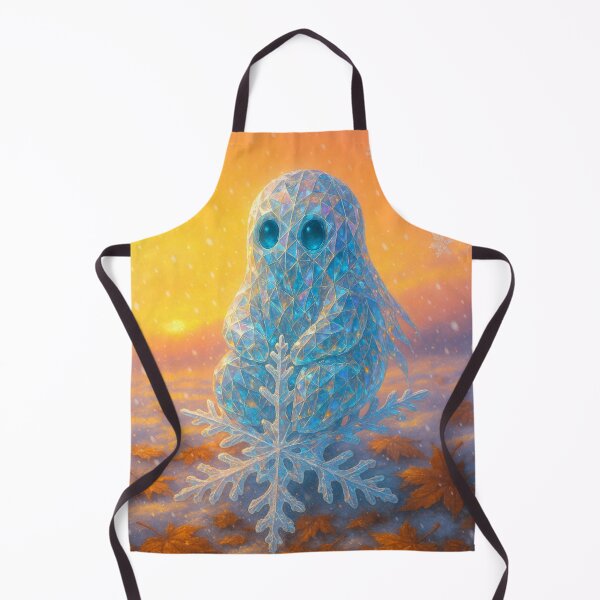 Item preview, Winter's First Glow on a Snowflake 雪の結晶に輝く冬の光 designed and sold by CamillaCreation.