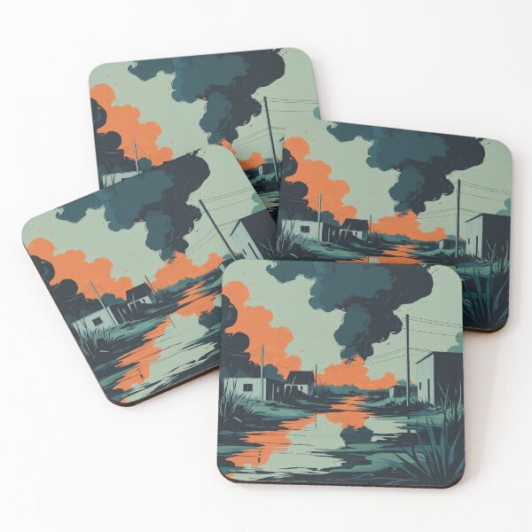 Item preview, Dystopian Revolution Art - Smouldering Embers  designed and sold by Ace Shark.