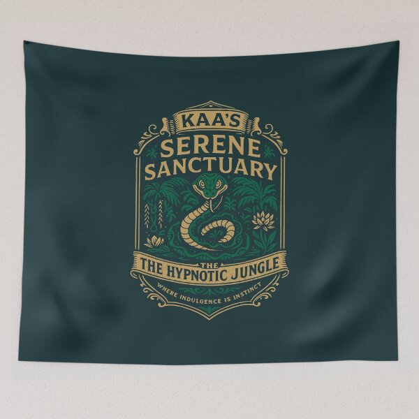 Item preview, Kaa's Serene Sanctuary designed and sold by Coconautica.