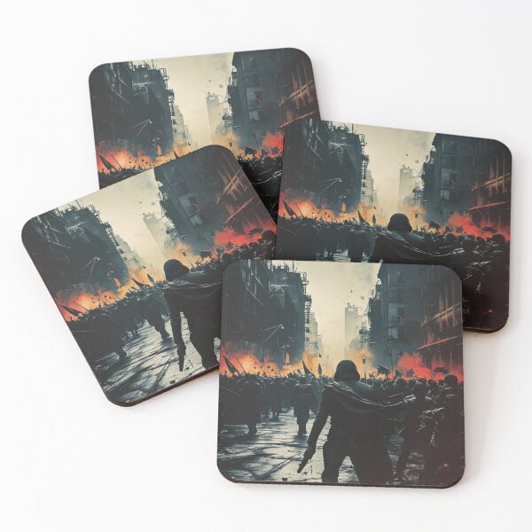 Item preview, Dystopian Revolution Art - Day Of Defiance  designed and sold by Ace Shark.