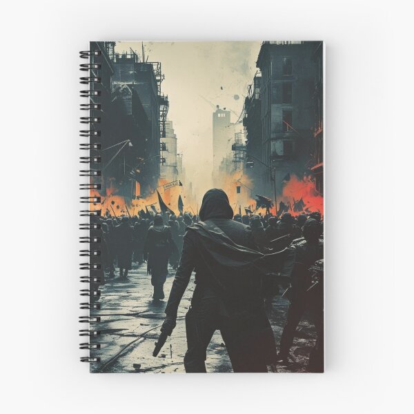 Item preview, Dystopian Revolution Art - Day Of Defiance  designed and sold by Ace Shark.