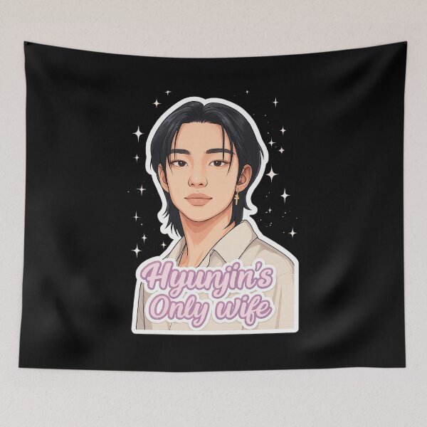 Item preview, Hyunjin's only wife  designed and sold by DEEPDesignsART.