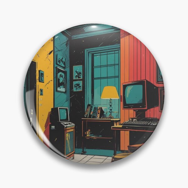 Item preview, Retro Espionage Gaming Art - Covert Quarters  designed and sold by Ace Shark.