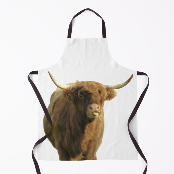 Item preview, Highland Cow sticking out tongue designed and sold by SnapsBySara.