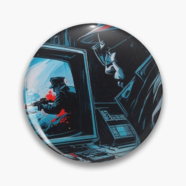 Item preview, Retro Espionage Gaming Art - Target Acquired  designed and sold by Ace Shark.