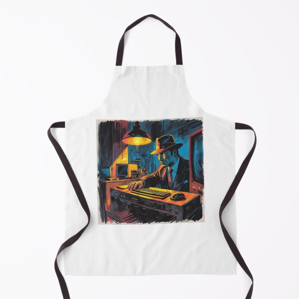 Item preview, Retro Espionage Gaming Art - Midnight Intel designed and sold by Ace Shark.