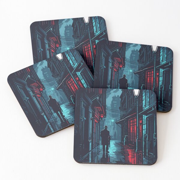 Item preview, Retro Espionage Gaming Art - Neon Pursuit  designed and sold by Ace Shark.