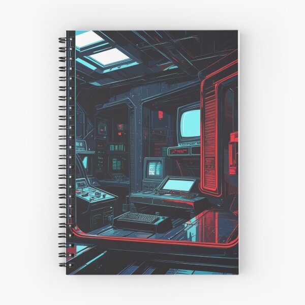 Item preview, Retro Espionage Gaming Art - The Server Room  designed and sold by Ace Shark.