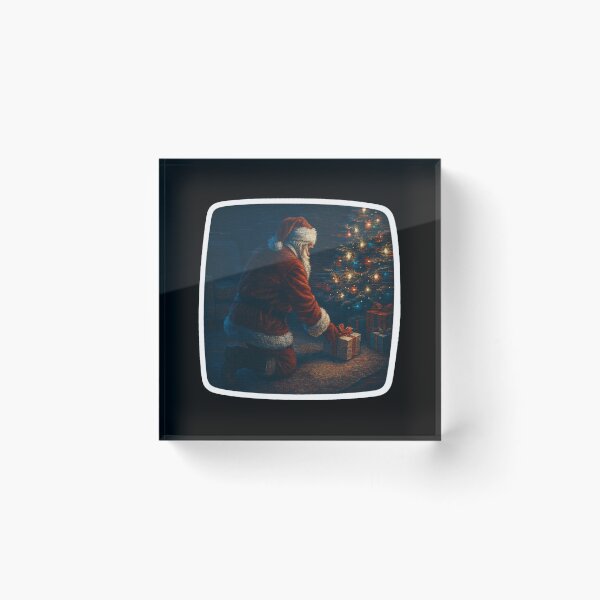Item preview, Glitched Xmas CRT – Late Night Gifts – Analog Glitch Nostalgia designed and sold by JacobKAurumhead.