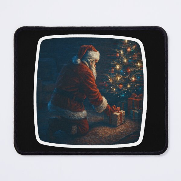 Item preview, Glitched Xmas CRT – Late Night Gifts – Analog Glitch Nostalgia designed and sold by JacobKAurumhead.