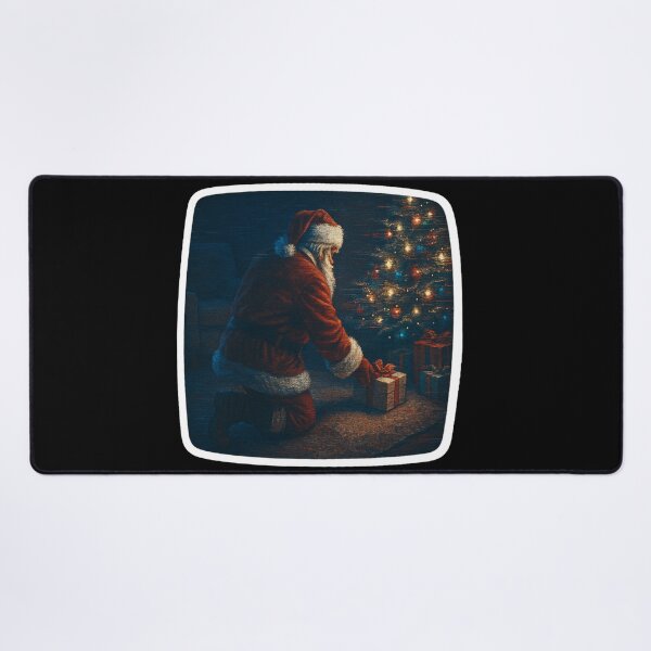 Item preview, Glitched Xmas CRT – Late Night Gifts – Analog Glitch Nostalgia designed and sold by JacobKAurumhead.