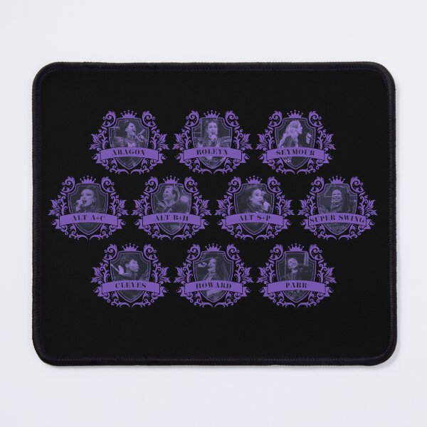 Item preview, QUEENDOM ON TOUR: 23/24 Tour Cast Crest (#2) design designed and sold by Stagey Aesthetics.