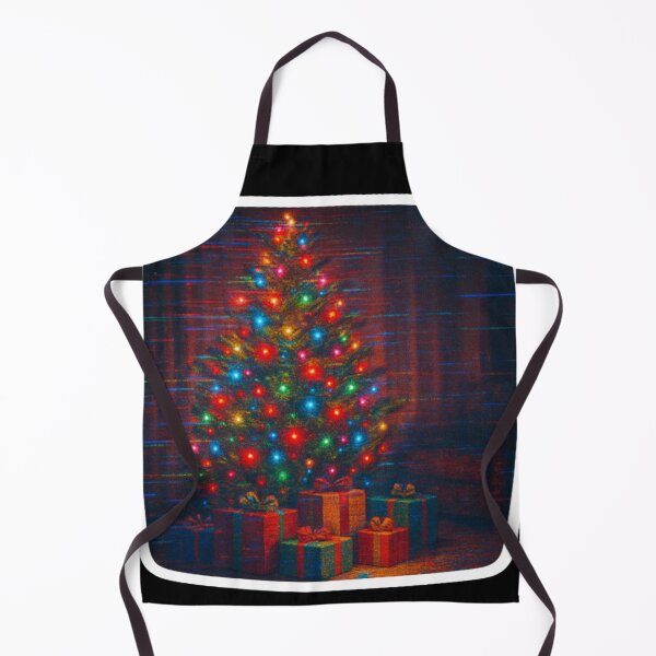 Item preview, Glitched Xmas CRT – Tree of Lights – Analog Glitch Nostalgia designed and sold by JacobKAurumhead.