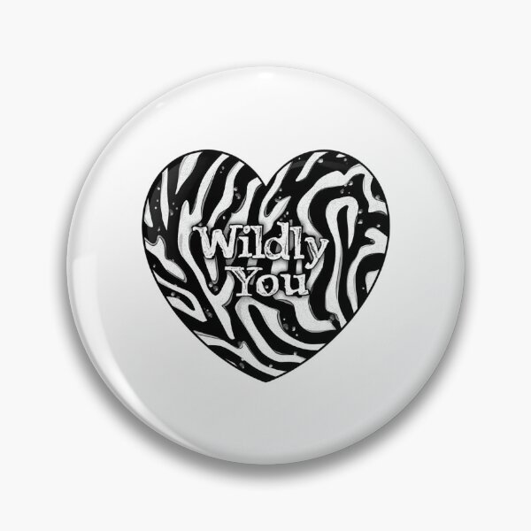 Item preview, Wildly You Zebra Print Heart: Bold Black & White Animal Stripe Love Design designed and sold by Tucker-Art.