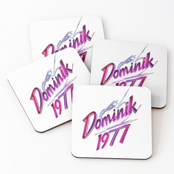 Item preview, Dominik 1977 – Retro Wave Edition designed and sold by AlexLineArt.