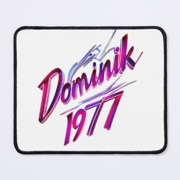 Item preview, Dominik 1977 – Retro Wave Edition designed and sold by AlexLineArt.