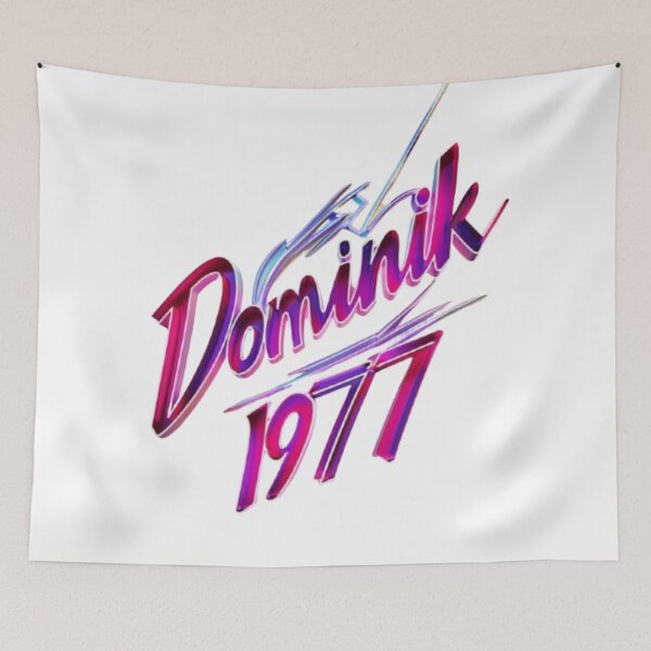 Artikelvorschau, Dominik 1977 – Retro Wave Edition entworfen und verkauft von AlexLineArt.