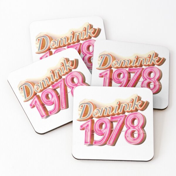 Item preview, Dominik 1978 – Vintage Neon Sign designed and sold by AlexLineArt.