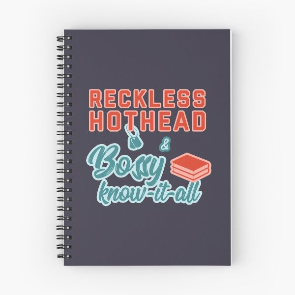 Item preview, Reckless Hothead & Bossy Know-it-All designed and sold by runningfox.