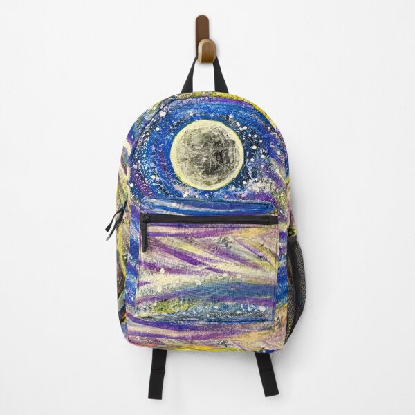 Item preview, Moon Listener – Cosmic Goddess in a Starry Sky designed and sold by TrisaThyme.