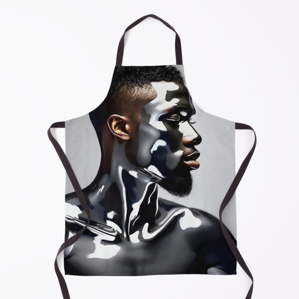 Item preview, Liquid Chrome Black Man designed and sold by Demetria Matthews.