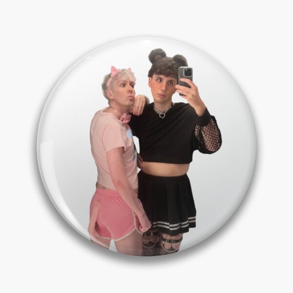 Item preview, Femboy Dan and Phil designed and sold by PhandomSHOP.