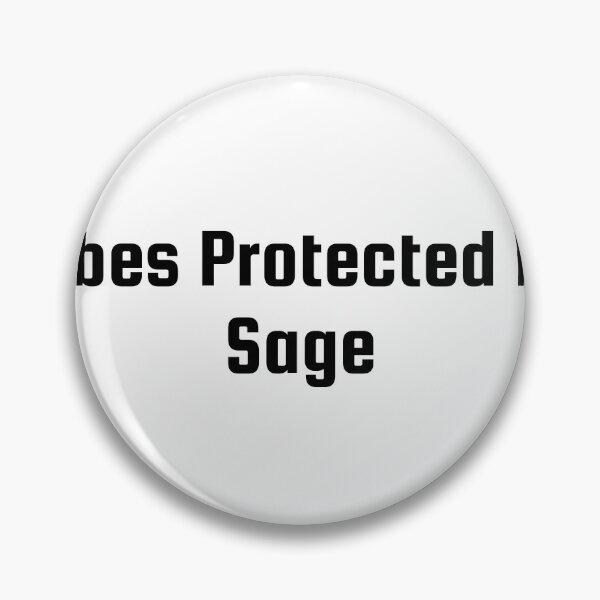 Item preview, Vibes Protected by Sage designed and sold by Ninjacatoff.