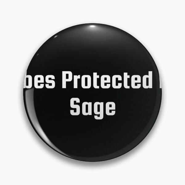 Item preview, Vibes Protected by Sage designed and sold by Ninjacatoff.
