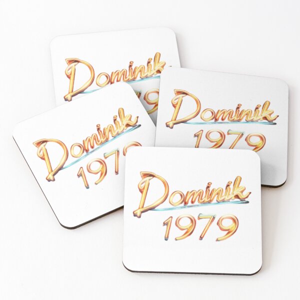 Item preview, Dominik 1979 – Golden Neon Retro designed and sold by AlexLineArt.