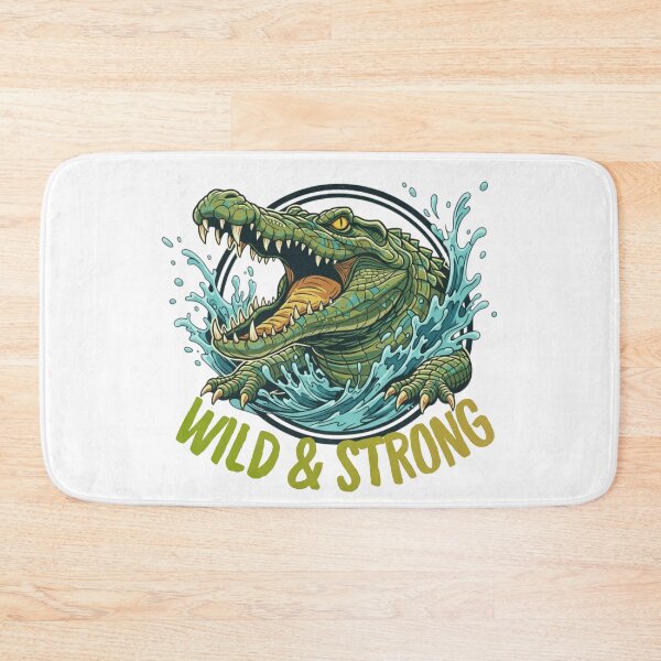 Item preview, Wild & Strong Crocodile designed and sold by adlkh.