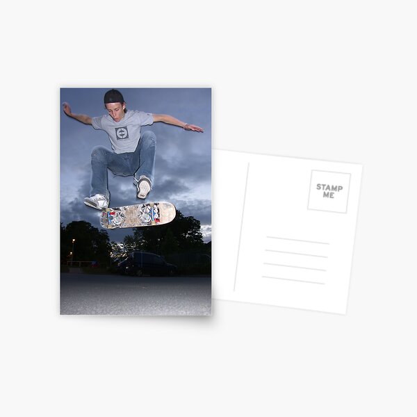 Kickflip Postcard