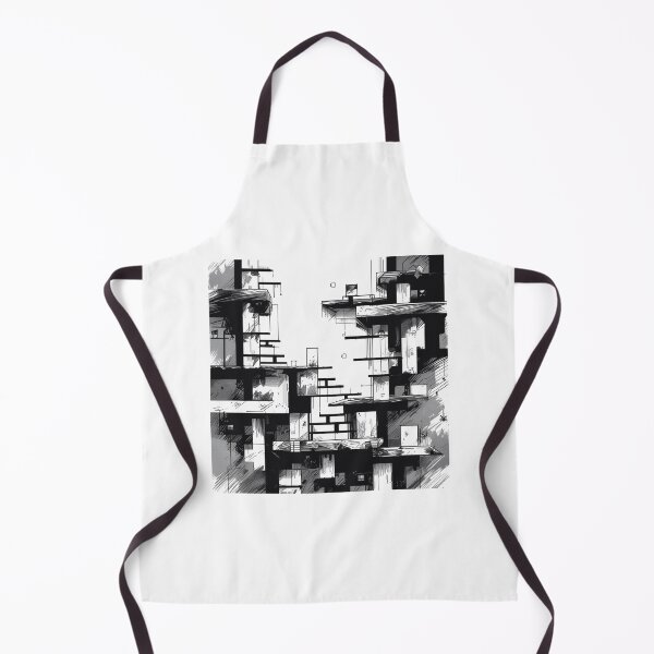 Item preview, Arcade Platformer Gaming Art - Monochrome Abyss designed and sold by Ace Shark.