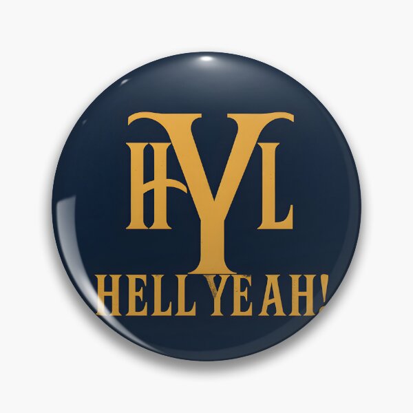 Item preview, "Hell Yeah!" Elegant Monogram Logo designed and sold by Adam Mak.