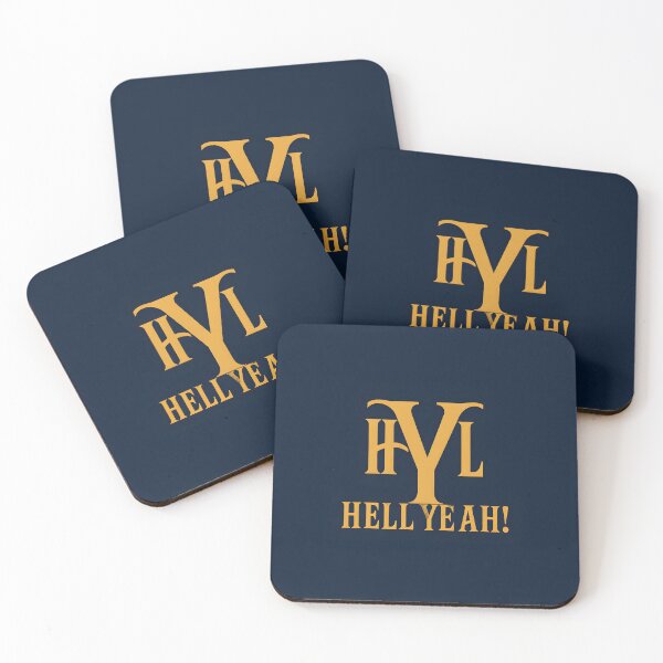 Item preview, "Hell Yeah!" Elegant Monogram Logo designed and sold by Adam Mak.