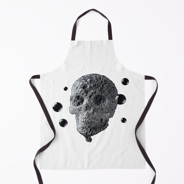 Item preview, Ethereal Bubble Skull: Gothic Soap Foam Art on Black designed and sold by Caira-Design.
