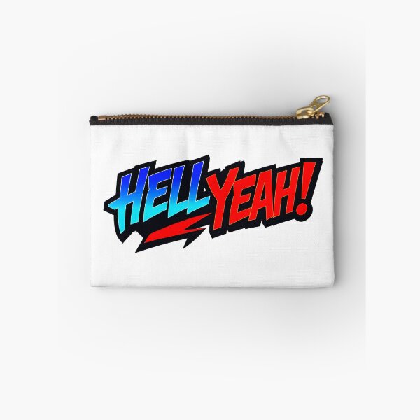 Item preview, "Hell Yeah!" Dynamic Red and Blue Logo designed and sold by Adam Mak.