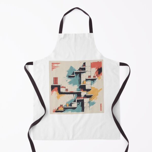 Item preview, Abstract Platformer Gaming Art - Level Up designed and sold by Ace Shark.