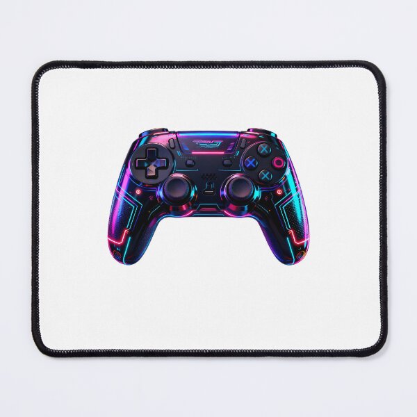 Item preview, Neon Cyberpunk Game Controller designed and sold by LuckCraftStudio.