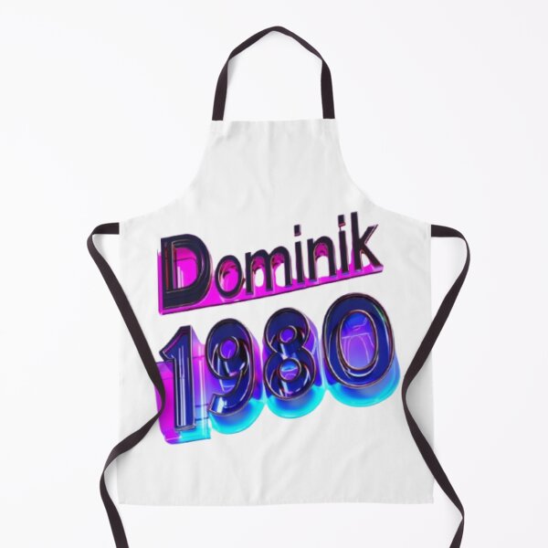 Item preview, Dominik 1980 – Synthwave Chrome Edition designed and sold by AlexLineArt.