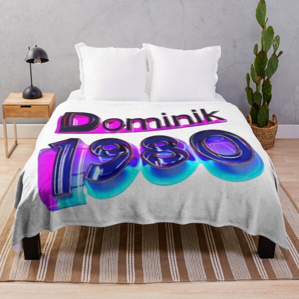 Item preview, Dominik 1980 – Synthwave Chrome Edition designed and sold by AlexLineArt.